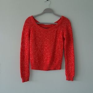 Off the shoulder sweater